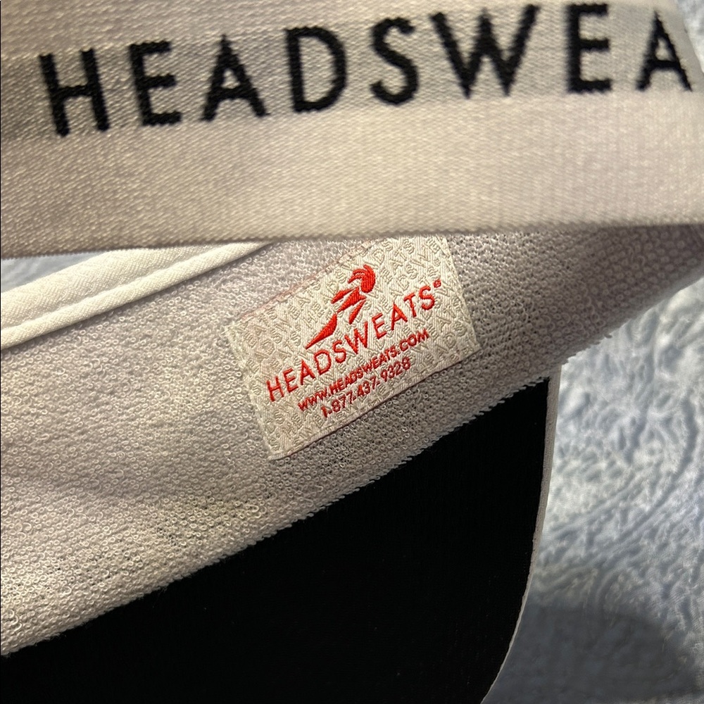 Headsweats White Visor Hat - Picture 6 of 6